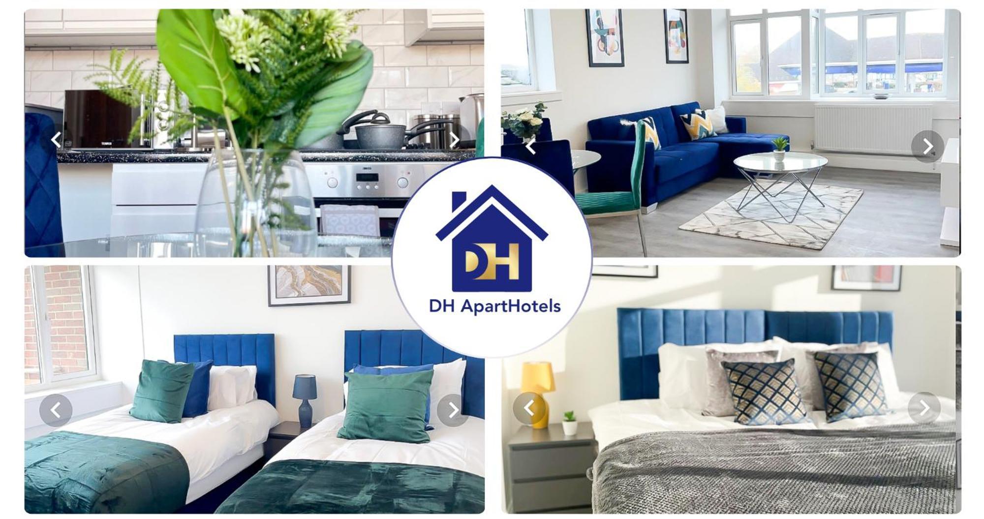 1 Bedroom Apartment - Flitwick - Contractor Friendly - Tourist Ready - Full Kitchen - Wifi - Smart Tv - Sofa Bed - Free Parking - Ideal For Short Or Long Stays Экстерьер фото