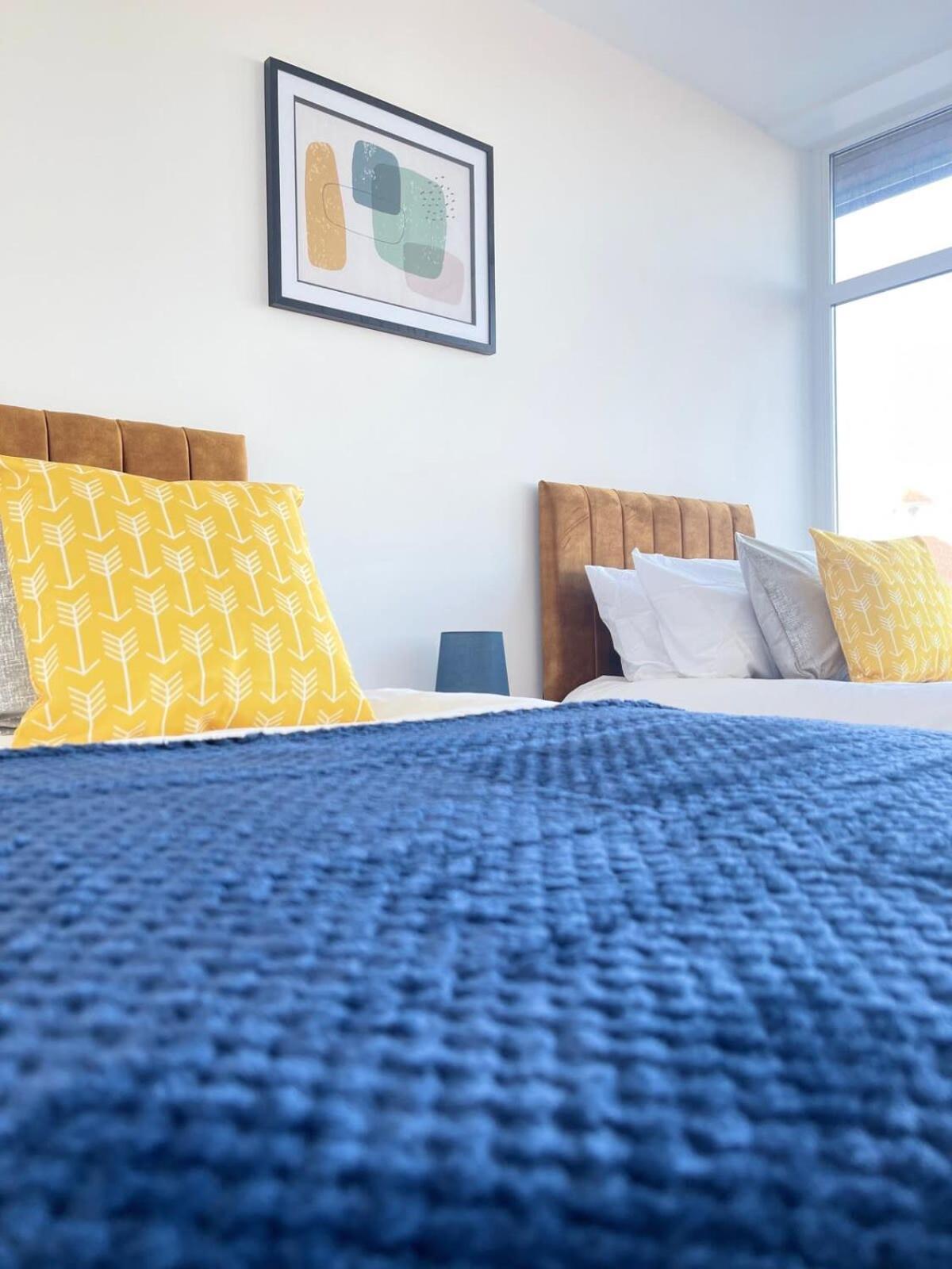 1 Bedroom Apartment - Flitwick - Contractor Friendly - Tourist Ready - Full Kitchen - Wifi - Smart Tv - Sofa Bed - Free Parking - Ideal For Short Or Long Stays Экстерьер фото